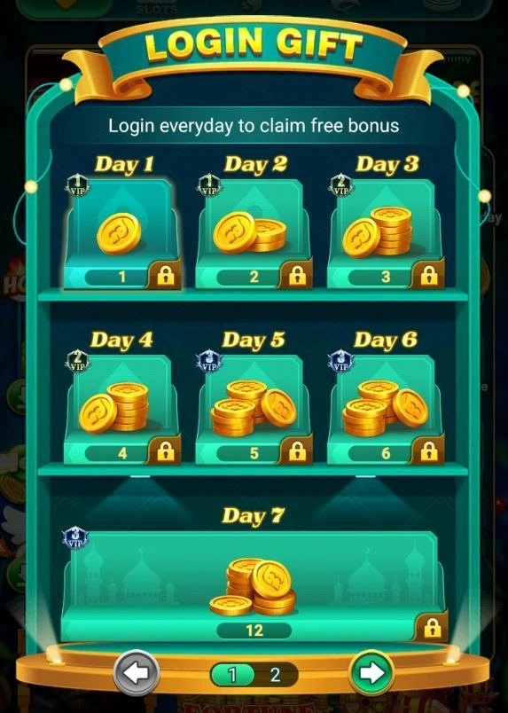 Yono Boss Game app interface with daily free bonus feature
